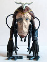 Zobragus Tel - Noc'sagian Bounty Hunter - A Star Wars/DC Comics Mashup (DC Universe) Custom Action Figure [Front View]