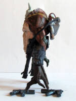 Zobragus Tel - Noc'sagian Bounty Hunter - A Star Wars/DC Comics Mashup (DC Universe) Custom Action Figure [Left View]