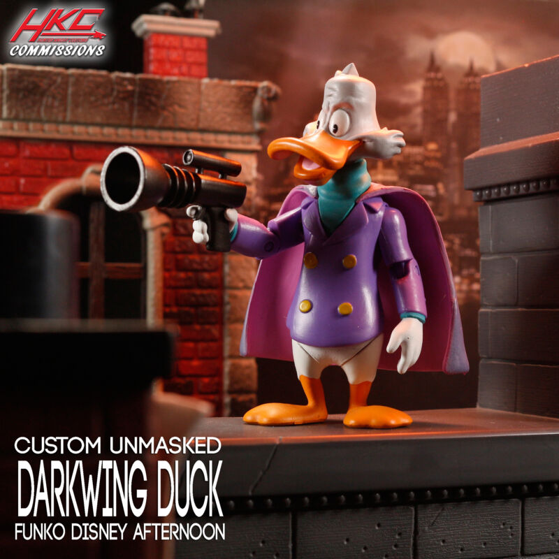 Darkwing Duck (Drake Mallard) Funko Afternoon (Funko Pop!) Custom Action Figure