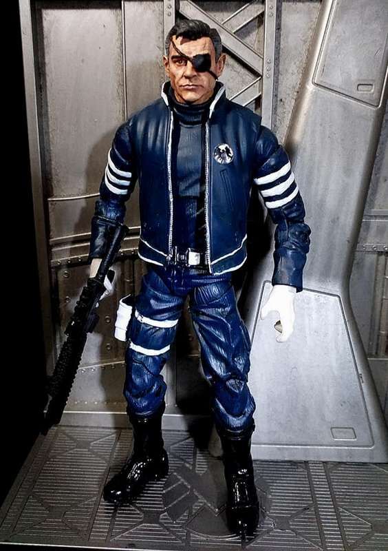 nick fury cosplay costume