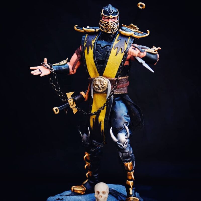 toy scorpion mortal kombat 6 inch action figures toy scorpion mortal kombat 6 inch action figures