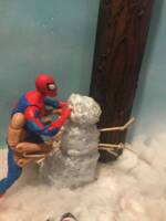 Christmas Carnage (Marvel Legends) Custom Diorama / Playset [6 arm snow man]