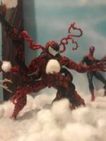 Christmas Carnage (Marvel Legends) Custom Diorama / Playset [Maximum snownage]