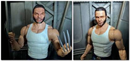 x-24 Wolverine clone Logan movie headsculpts (Marvel Legends) Custom Action Figure
