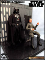 Vader nd Tarkin (Star Wars) Custom Diorama / Playset