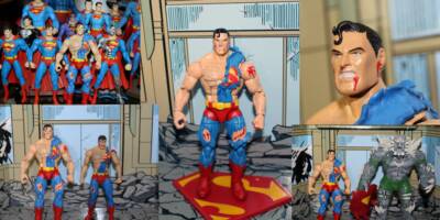 Superman Vs Doomsday (DC Multiverse) Custom Action Figure