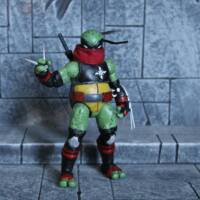 Tmnt Idw Dark Leo (Marvel Legends) Custom Action Figure