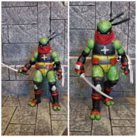 Tmnt Idw Dark Leo (Marvel Legends) Custom Action Figure