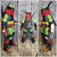 Tmnt Idw Dark Leo (Marvel Legends) Custom Action Figure