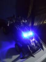 Batmobile 2 in 1 (Batman) Custom Vehicle [Led blue lights]