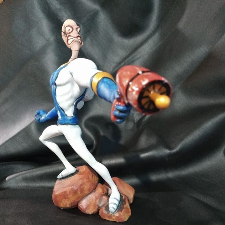 Earthworm Jim Custom Made Figure -  Portugal