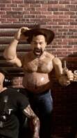 Bert Kreischer JRE & Friends Collection (WWE) Custom Action Figure [Bert and Joe]