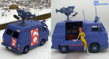 Channel 6 Newsvan (Teenage Mutant Ninja Turtles) Custom Vehicle