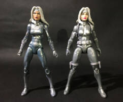Silver Sable (Marvel) Custom Action Figure [comparison]