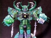 Lucky Draw Green Unicron of Light (Transformers) Custom Action Figure