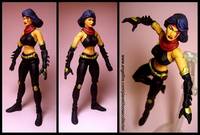 Ninja Psylocke (Marvel Legends) Custom Action Figure