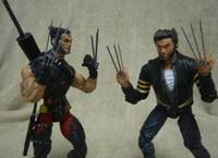 Steel Claw Ninja Strike Wolverine and Battle Attack Logan (Marvel Legends) Custom Action Figure
