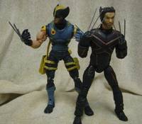 Steel Claw Stealth Wolverine and Super Posable Wolverine (Marvel Legends) Custom Action Figure