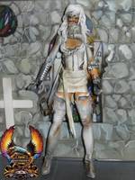 Stained Glass Scarlet (Battle Damaged) (City of Heroes) Custom Action Figure