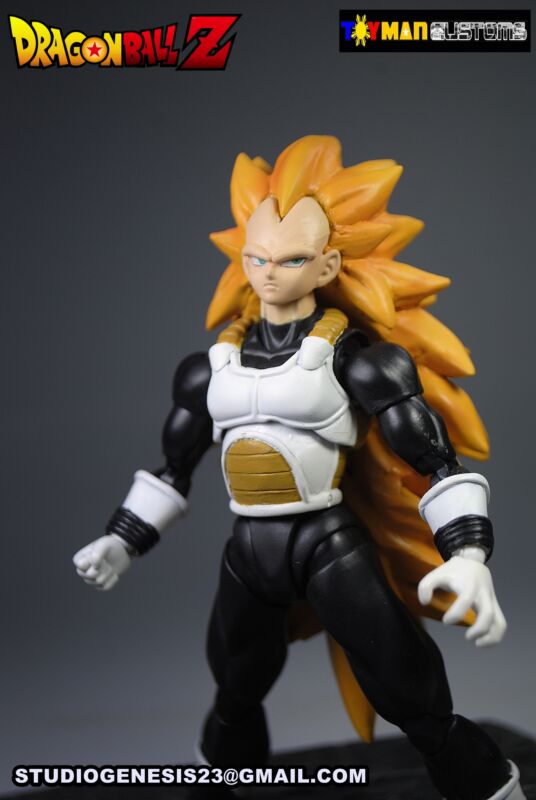 Super Saiyan 3 Vegeta (Dragonball Z) Custom Action Figure