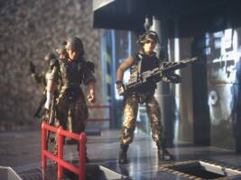 ALIENS USCM Marines. BUG HUNT (Aliens) Custom Action Figure