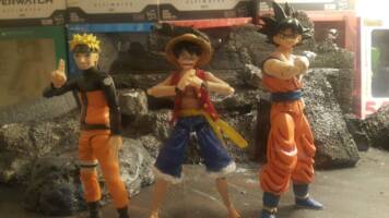Custom Luffy figure (One Piece) Custom Action Figure