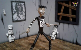 'Ultimate' Johnny (jthm) (Johnny The Homicidal Maniac) Custom Action Figure