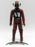 Worf – Klingon B-Wing Pilot – Blood Squadron - A Star Wars/Star Trek Mash Up (Star Trek) Custom Action Figure [Front View]