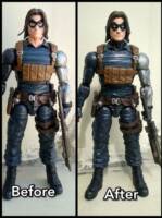 Comic Winter Soldier (Marvel Legends) Custom Action Figure