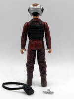 Spock – Vulcan B-Wing Pilot – Blood Squadron - A Star Wars/Star Trek Mash Up (Star Trek) Custom Action Figure [Rear View]