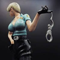 Custom Figurine Cybil Bennett - Silent Hill 1 1999 1/8 (Silent Hill) Custom Miniature / Figurine