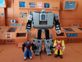 Gigawatt with Mar-T and Doc (Transformers) Custom Action Figure