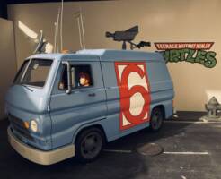 TMNT Channel 6 News Van (Teenage Mutant Ninja Turtles) Custom Vehicle