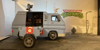 TMNT Channel 6 News Van (Teenage Mutant Ninja Turtles) Custom Vehicle