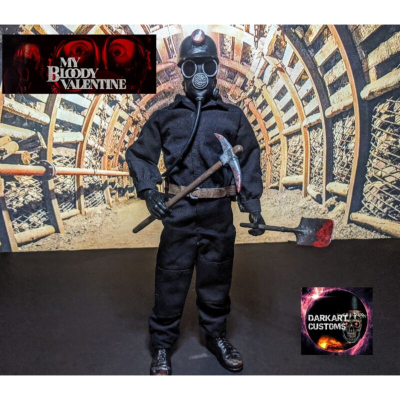 My Bloody Valentine 3D The Miner Harry Warden (Horror) Custom Action Figure