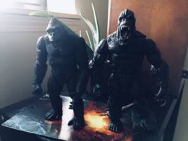Kong 2021 (Godzilla) Custom Action Figure [Comparison]