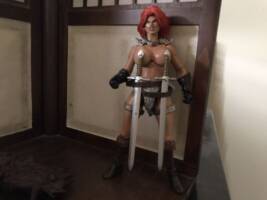 Red Sonja (Conan) Custom Action Figure [ZOUNDS!!!]