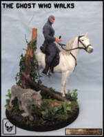 The Phantom, Devil, Hero (Phantom) Custom Diorama / Playset