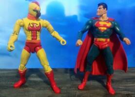 Super power alien V.2(Superman arcade) (Superman) Custom Action Figure