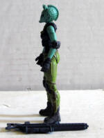 Queellah – Rodian Rebel Commando (Star Wars) Custom Action Figure [Left View]