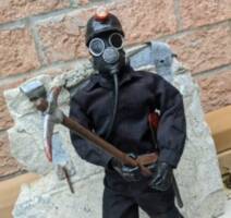 My Bloody Valentine 3D The Miner Harry Warden (Horror) Custom Action Figure [My bloody Valentine the miner]