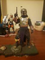 boba fett reclaimed armor and repainted boba fett redone (Star Wars) Custom Action Figure