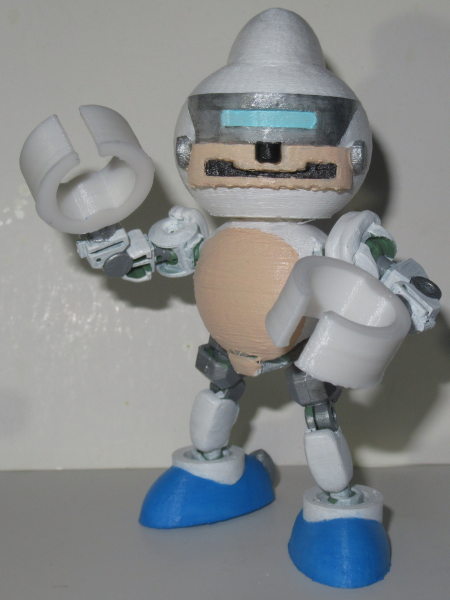 Mecha Sonic 3D model 3D printable