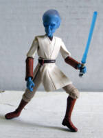 Elder Kolan – Maltusian/Guardian Jedi - A Star Wars/DC Comics Mash Up (Green Lantern) Custom Action Figure