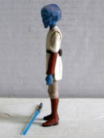 Elder Kolan – Maltusian/Guardian Jedi - A Star Wars/DC Comics Mash Up (Green Lantern) Custom Action Figure [Left View]