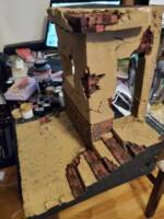 Outdoor bunker (Marvel) Custom Diorama / Playset