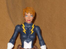 Lightning Lass (Legion of Superheroes) Custom Action Figure
