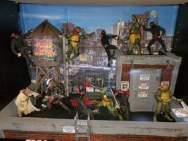 TMNT ROOFTOP ver1 (Teenage Mutant Ninja Turtles) Custom Diorama / Playset
