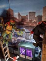 TMNT ROOFTOP ver1 (Teenage Mutant Ninja Turtles) Custom Diorama / Playset