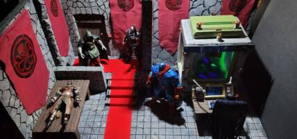 Hydra Casrle (Marvel) Custom Diorama / Playset